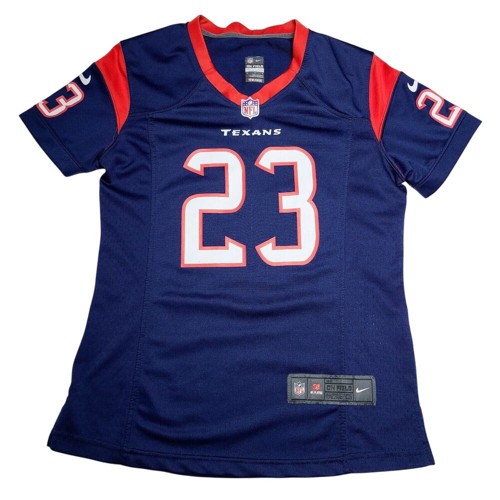 Nike On Field Houston Texans Jersey Adrian Foster #23 Women’s Size Medium
